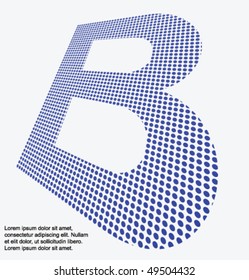 letter "b"