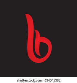 letter b abstract logo