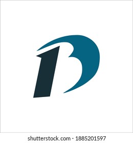 letter B abstract logo design vector