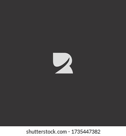 Letra B Icono de logotipo abstracto Plantilla de diseño de vectores.
