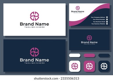 logotipo de vector abstracto de letra B
