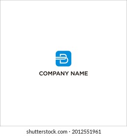 Letter B B alphabet letter Minimalist Modern Simple Finance Branding