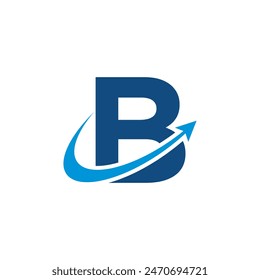 Letter B Arrow can be used for icon, siign, logo and etc.