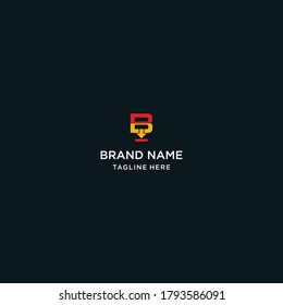 Letter B Arrow logo template design in Vector illustration 
