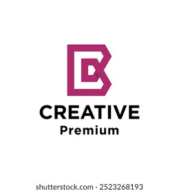 Letter B, BC logo design with modern concept. Icon letter B vector illustration