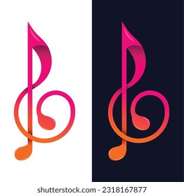 It's a Letter B for Beat Word Based Symbolic Musical Concept Logo Design