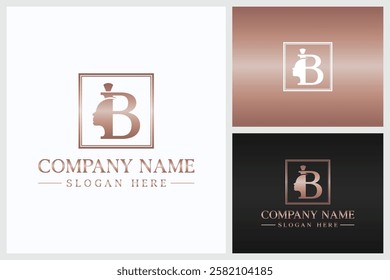 Letter B Beauty Logo, Letter B Beauty Logo Vector