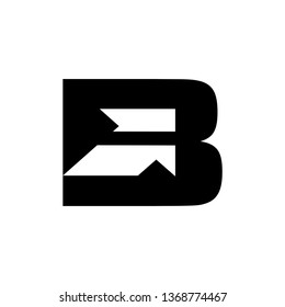 The letter B become the logo.