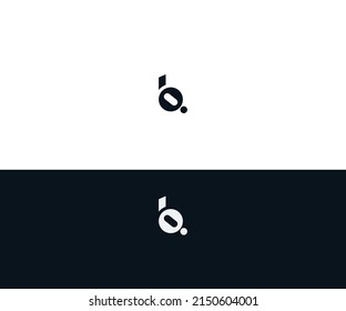 Letter B, BO, OB Logo Design vector Template