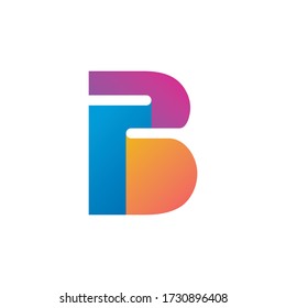 Letter B Book Logo Template Design Stock Vector (Royalty Free ...