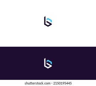 Letter B, BS, SB Logo Design vector Template