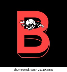 LETTER B BY RAMON STYLE 