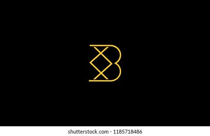 LETTER B AND C AND D WITH NEGATIVE SPACE EFFECT FOR ILLUSTRATION AND LOGO DESIGN USE