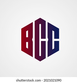 Letter B C C Hive Bold Logo Vector