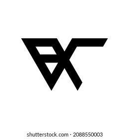 letra b c diseño de logotipo en monograma