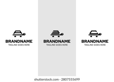 Letter A B C Tortoise Logo Set, symbolizing endurance, stability, and reliable growth