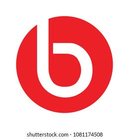 Letter b with Circle Logo