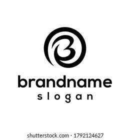 Logo-Design des Buchstaben B