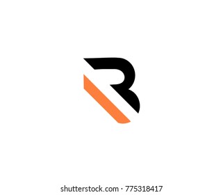 Letter b company logo vector element