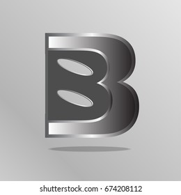 Letter B creative modern logo