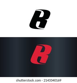 Letter B Creative Unique Modern Vector Logo Design
