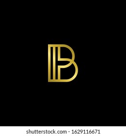 Letter B D P Logo Design Vector