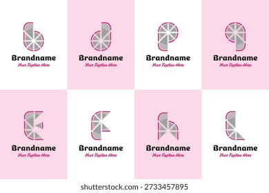 Letra B D P Q E F H L Logo de la fruta del dragón, que simboliza la frescura, la diversión y la creatividad