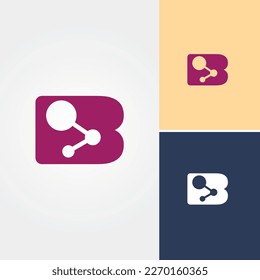 Letter B Design Logo Vector