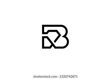 Letter B Diamond Logo Design