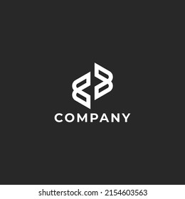 Letter B Double Logo for Company