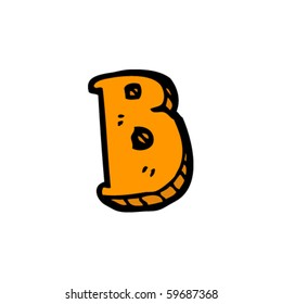 letter B drawing