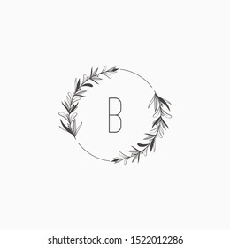 Letter B feminine logo for multiple business