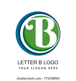letter b finance logo