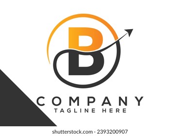 Letter B Finance Logo Design Vector Template. Marketing And Financial Business Logo.