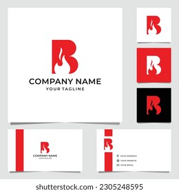 Buchstabe B Logo-Design