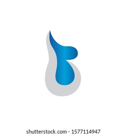 Letter B gradient logo design template. Letter logo design set. Business logo design. Company 3d abstract gradient colorful logo design for startup.