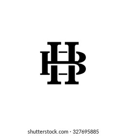 Letter B And H Monogram Logo
