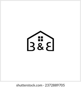 letter b b home logo
