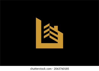 Letter B home logo design vector. Sign B house logo illustration. Abstract logo design for real estate company business.