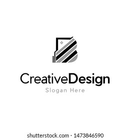 Letter B Home Realty Creative Business Logo
