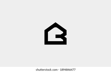 Buchstabe B Logo-Design Vektorgrafik