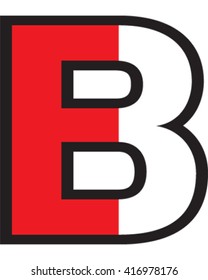 Letter B Icon