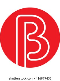 Letter B Icon Design