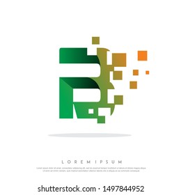 letter B icon design vector template illustration. geometric , modern logo