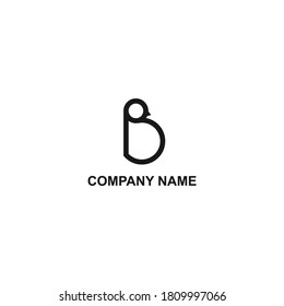 Letter B icon logo design, perfect for company