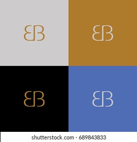 Letter B Icon Vector Design