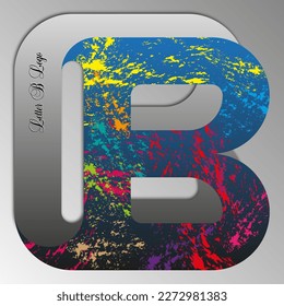 Letter B Illustration Vector Art Logo Design