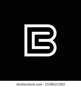 Letter B incorporated with letter C inside, great for minimalist web developer logo