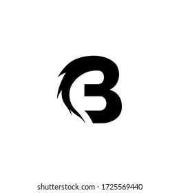 letter B initial icon logo design inspiration vector template