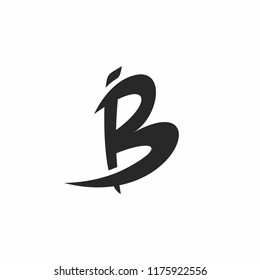 Letter B Initial Logo Design Template Vector Illustration